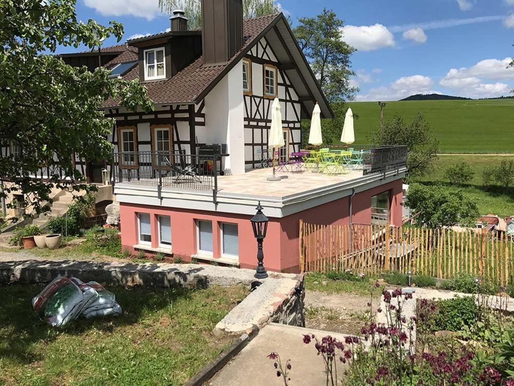 Ferienwohnungen Grundmuehle Nordheim vor der Rhon Exterior foto